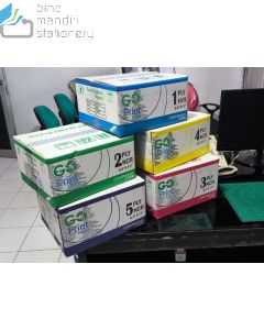 Contoh Go Print Continuous Form 9.5" x 11" NCR 1 Ply Kertas Komputer merek Go Print