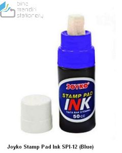 Joyko Stamp Pad Ink SPI-12 Blue Tinta Stempel Biru