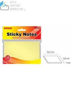 Contoh peralatan sekolah Kenko SN-0305 Stick Note Memo Tempat Catatan Penting dan gambarnya