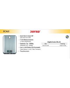 Toko Atk Grosir Bina Mandiri Stationery Jual Joyko Digital Scale DSL-A3 (Kitchen Scale)